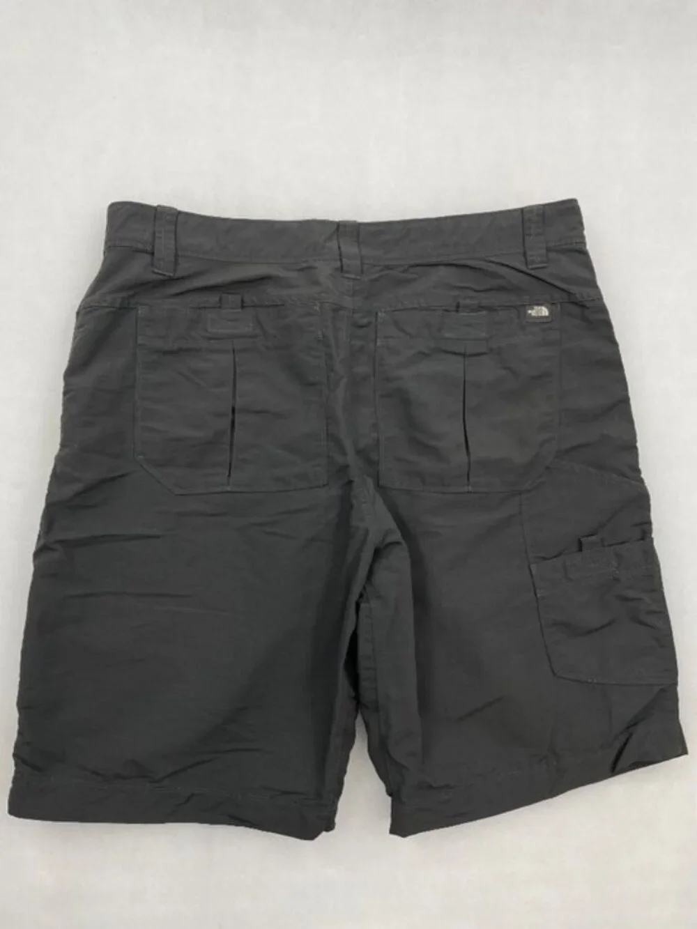 The North Face Paramount Cargo Shorts Granite Grey Nylon Hiking Technical Men 34
